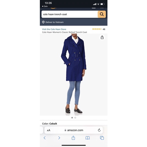 Áo khoác Cole Haan