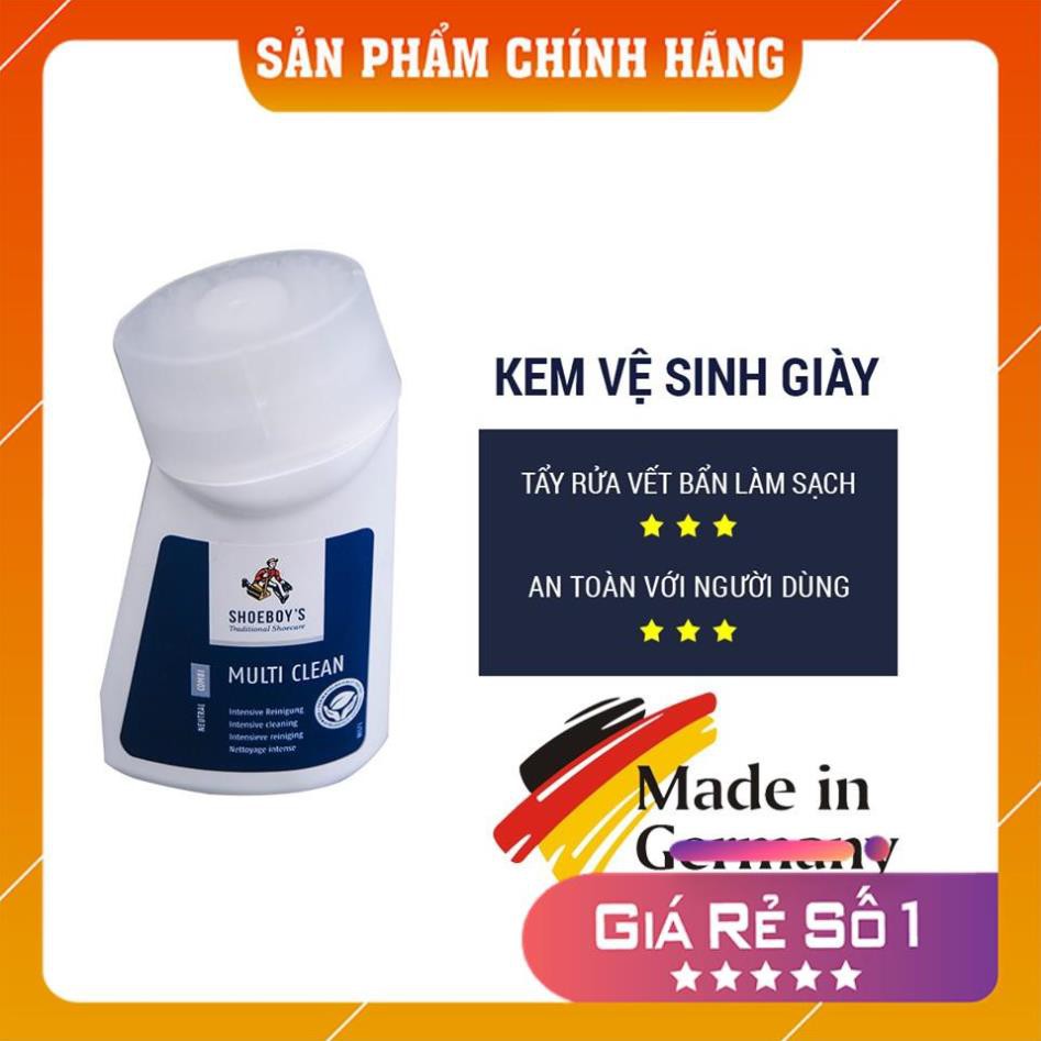 [Hàng Chính Hãng] KEM VỆ SINH CHUYÊN DỤNG CHO GIÀY NHẬP KHẨU CHÍNH HÃNG TỪ ĐỨC SHOEBOY'S MULTI CLEAN (MC-01)