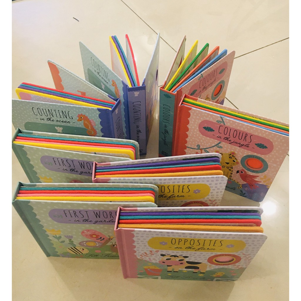 Sách  bìa cứng cho bé với chủ đề đầu đời: First word - Opposites - Counting -Colours | BigBuy360 - bigbuy360.vn