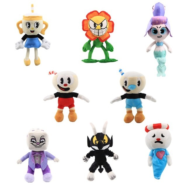 Đồ Chơi Búp Bê Nhồi Bông Cuphead Showhead Of The Cuphead Cho Trẻ Em