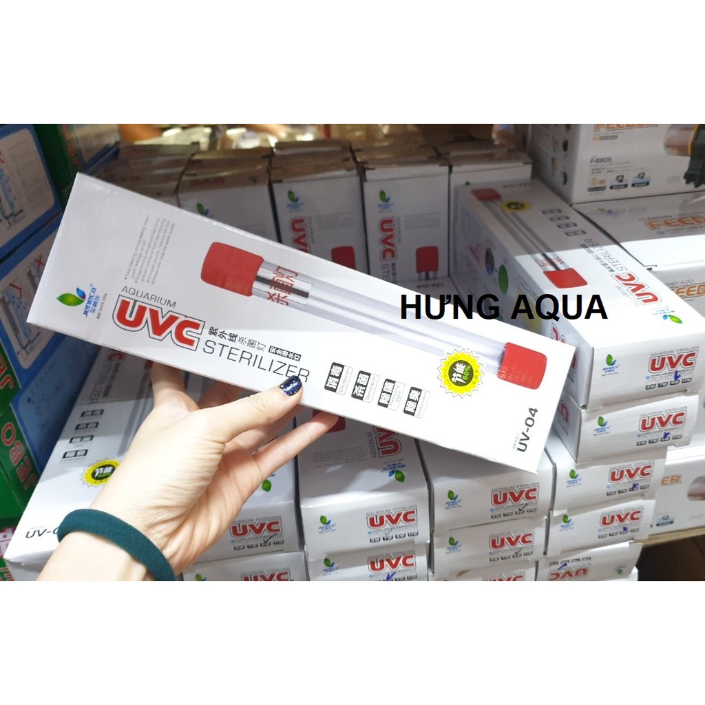 Đèn UV - Đèn UV diệt khuẩn - Đèn UV hồ cá diệt khuẩn diệt tảo, diệt nấm, ngăn rêu bể cá 3.5W, 5W, 7W