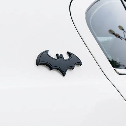 Nhãn dán xe hơi 3D kim loại biểu tượng Batman Sản phẩm trang trí nội thất