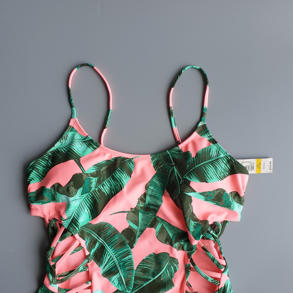 Bộ bơi một mảnh Tropical No Boundaries xuất khẩu Walmart Mỹ | BigBuy360 - bigbuy360.vn