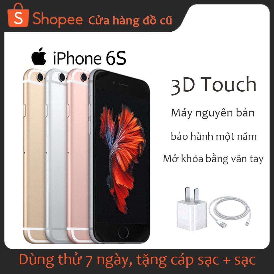 Điện thoại IPhone 6s 128G mới 99% Quốc tế, Full chức năng Bảo hành 12 tháng