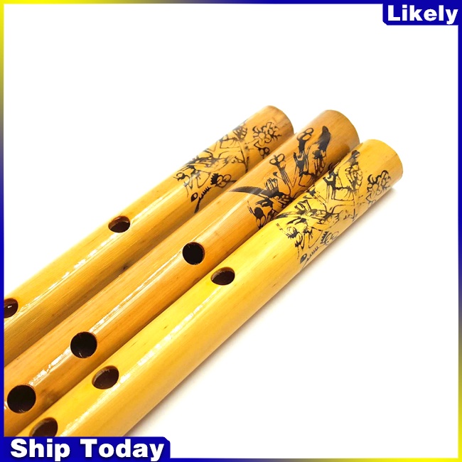 Sáo Trúc 6 Lỗ Kiểu Trung Hoa Truyền Thống Kích Thước 44CM