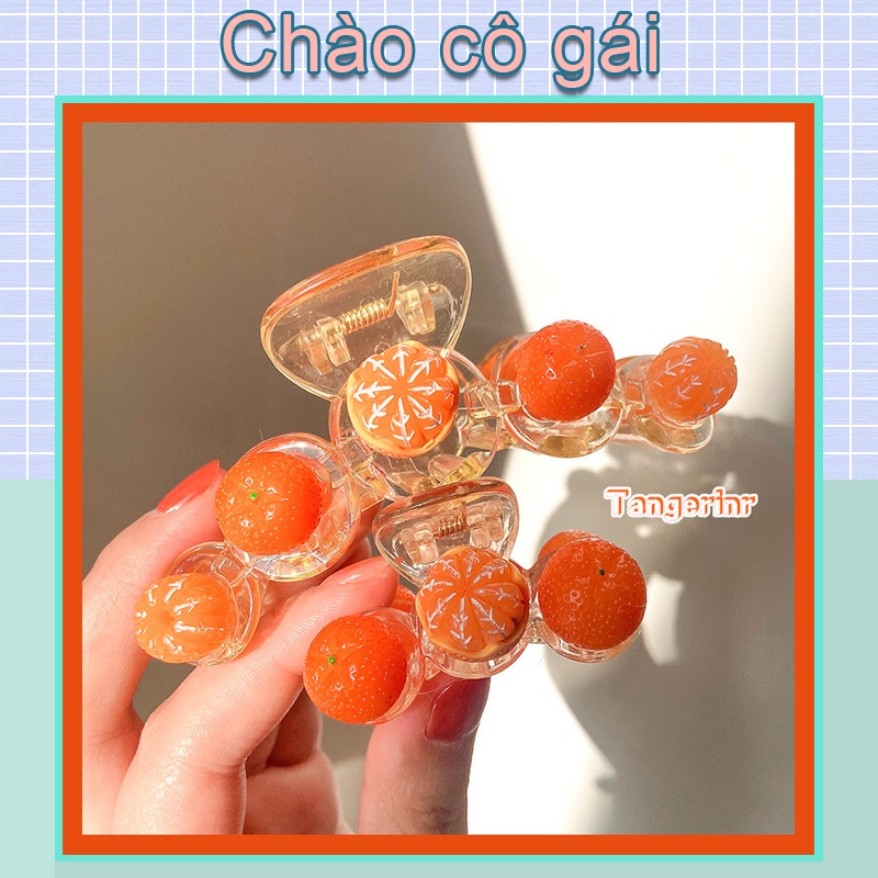 Kẹp Tóc Nữ Trong Suốt Hình Cá Mập Phong Cách Hàn Quốc Dễ Thương