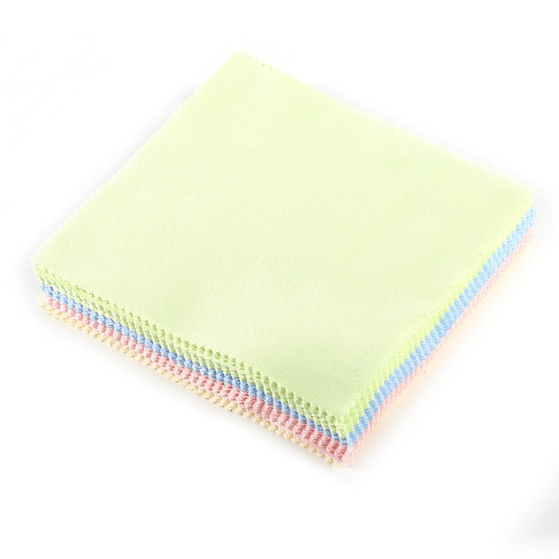 1 khăn lau mắt kính đa năng hình vuông bằng sợi Microfiber