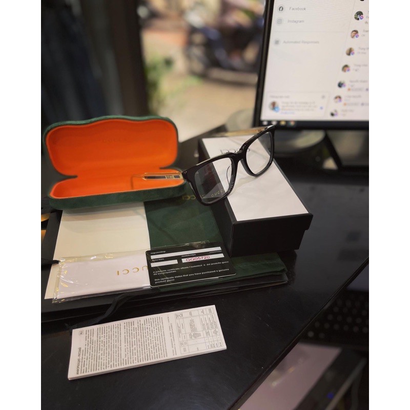 Gọng kính cận Thời Trang GC FULLBOX Unisex Cao Cấp Siêu Bền Bảo Hành 1 Năm