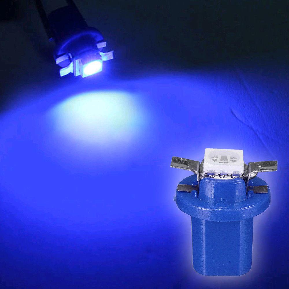 Bộ 10 Đèn Led T5 B8.5D 12V Cho Bảng Điều Khiển Xe Hơi