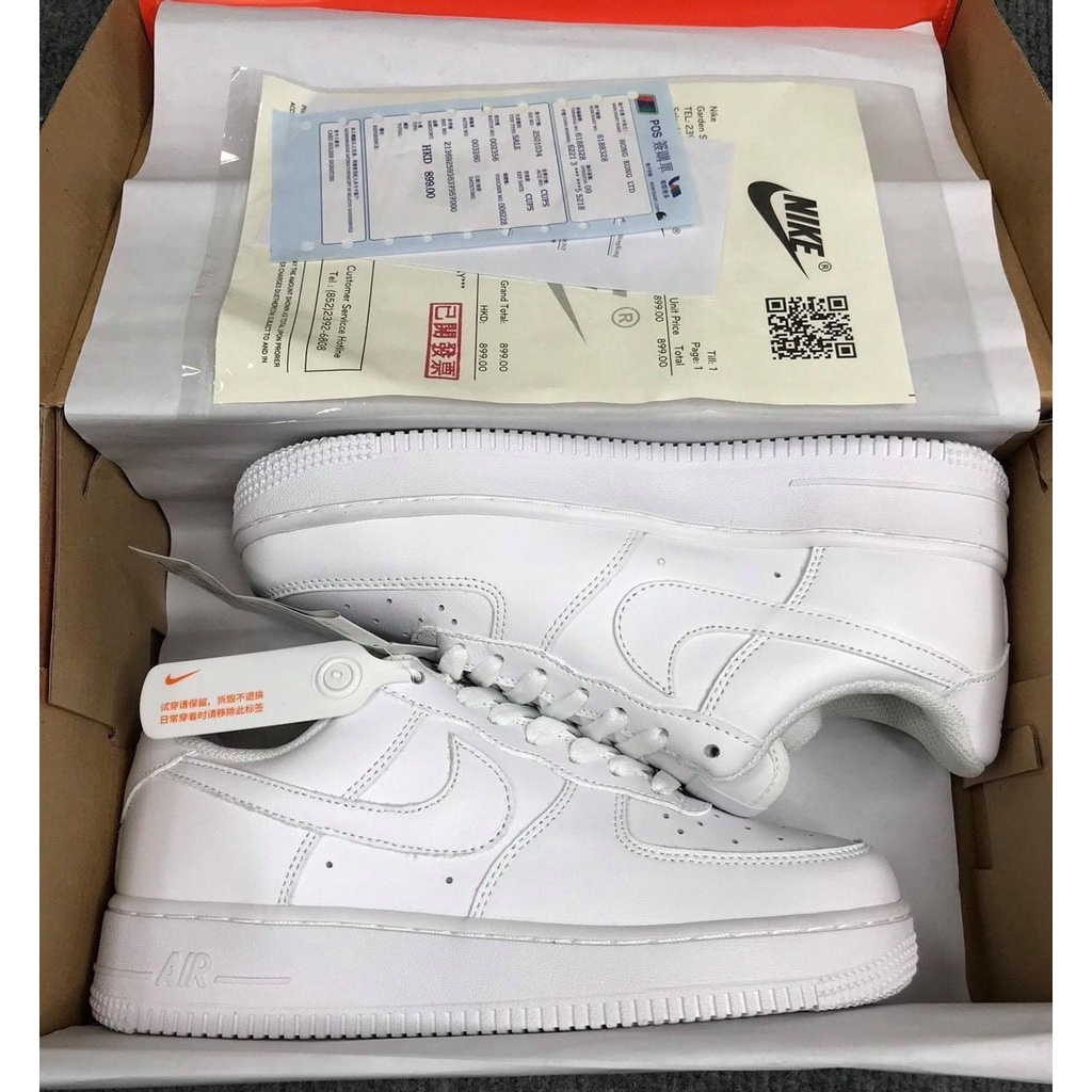 Giày AF1 Trắng Full,Giày sneaker Air 𝐅𝐨𝐫𝐜𝐞 1 Nam Nữ Full Size 36 đến 43  Full Box Bill chuẩn đẹp