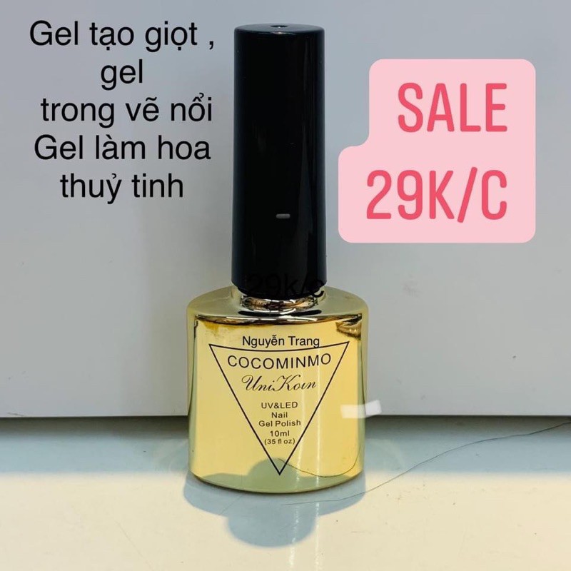 Gel coco tạo giọt