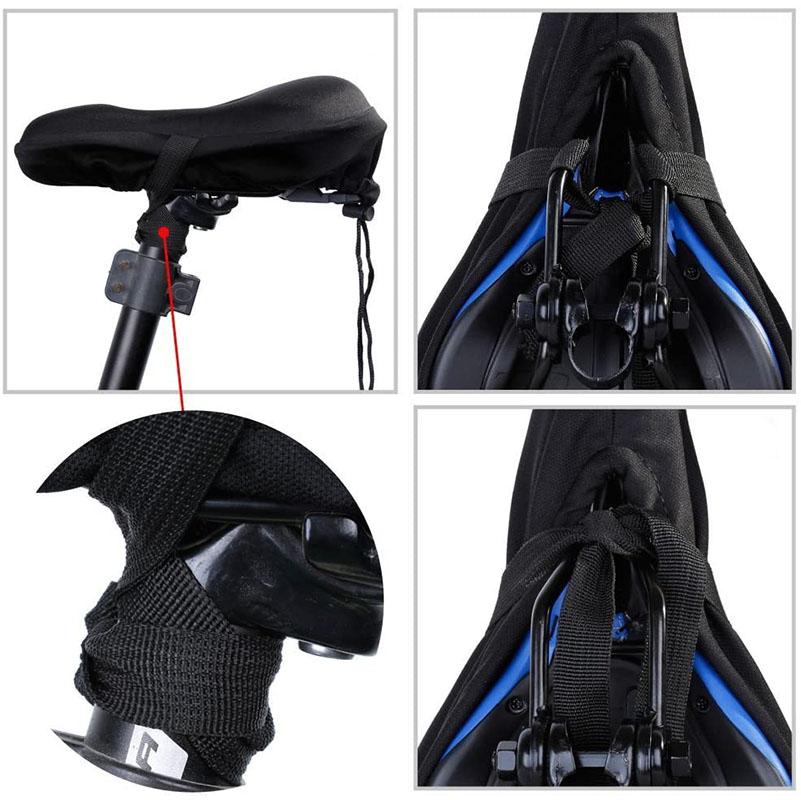 Vỏ bọc yên xe đạp 3D chất liệu mềm mại thoải mái tiện dụng