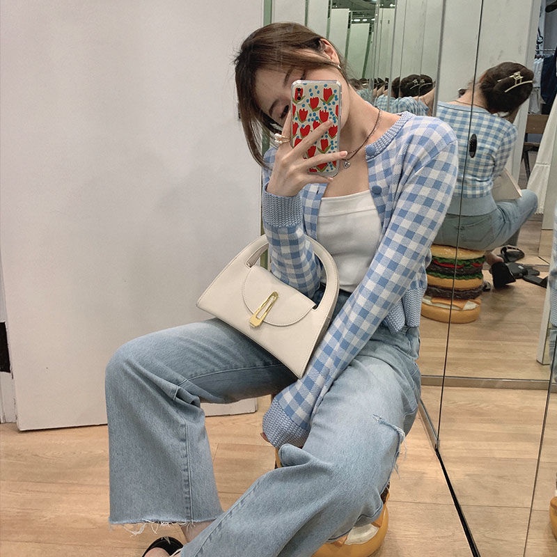 Áo Sweater Mỏng Màu Hồng Xinh Xắn Cho Nữ  tao bao
