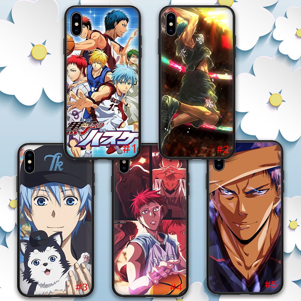 Ốp Điện Thoại Lu64 In Kuroko 's Basketball Cho Iphone 5 5s 6 6s 7 8 Plus X Xs Max Xr