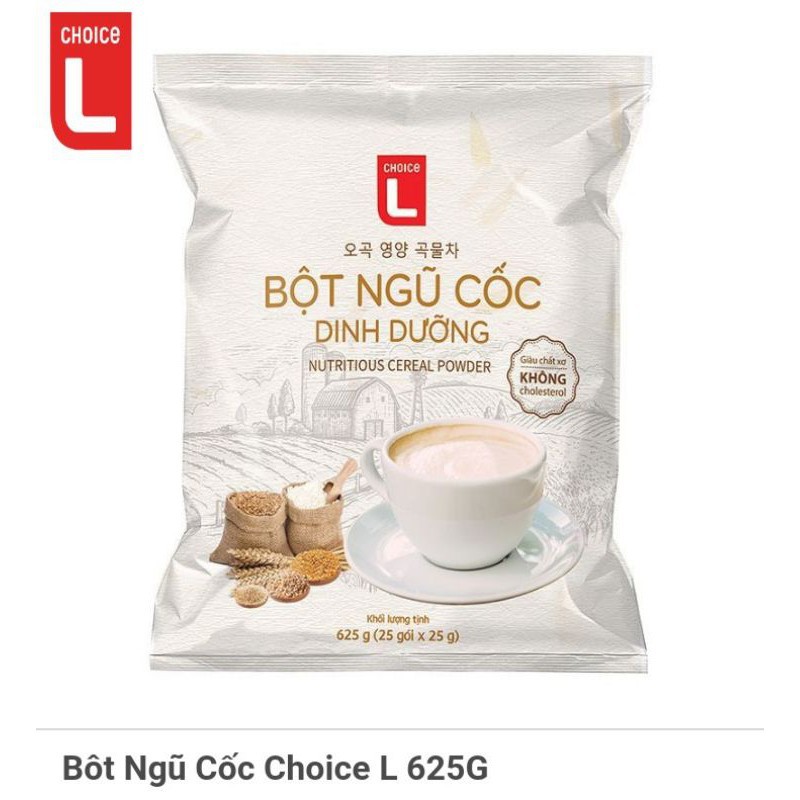 Bột Ngũ Cốc Choice L ( 25g × 25 gói)