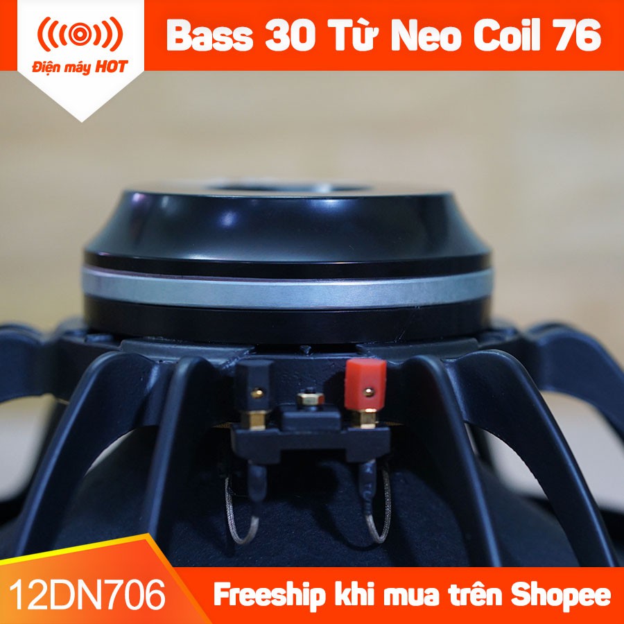 Loa bass rời 30 từ Neo coil 76 12DN706