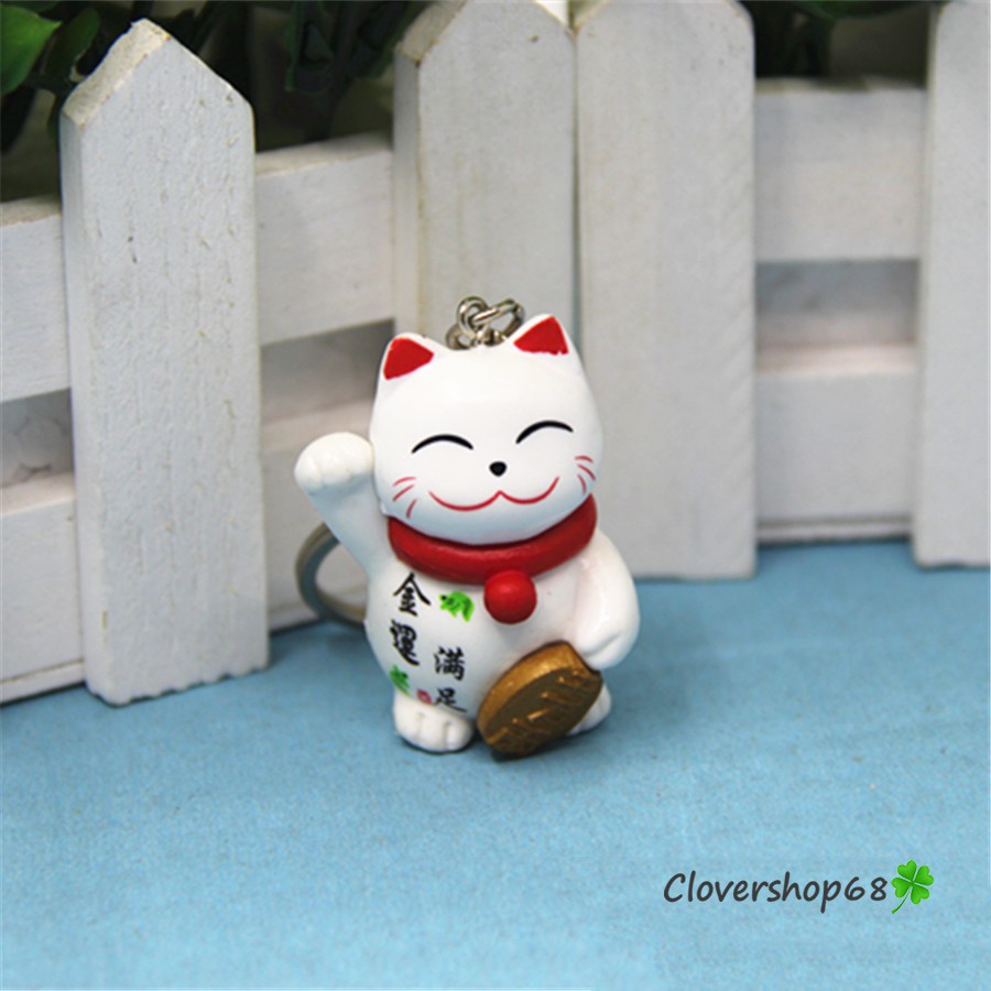 Móc khóa mèo thần tài may mắn   🍀 Clovershop68 🍀