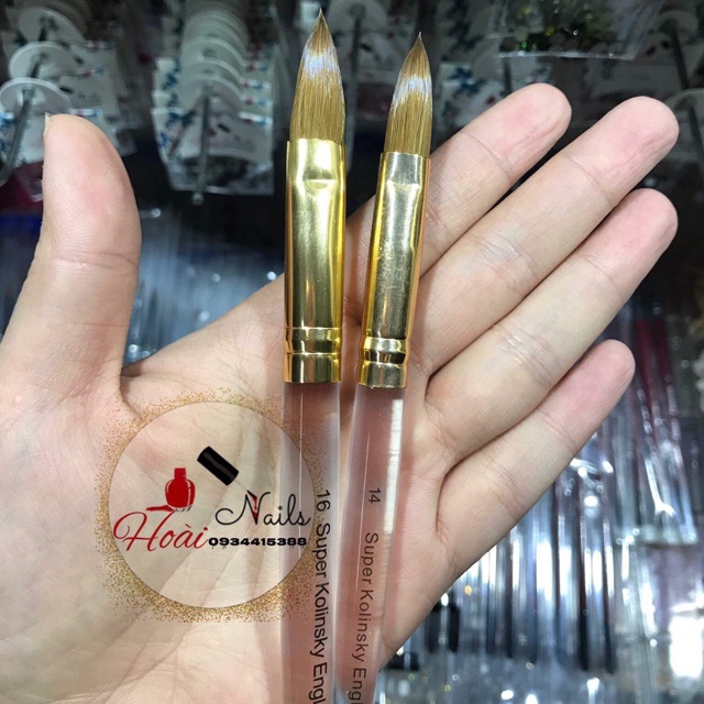 Cọ bột kolinsky - Phụ kiện Nail