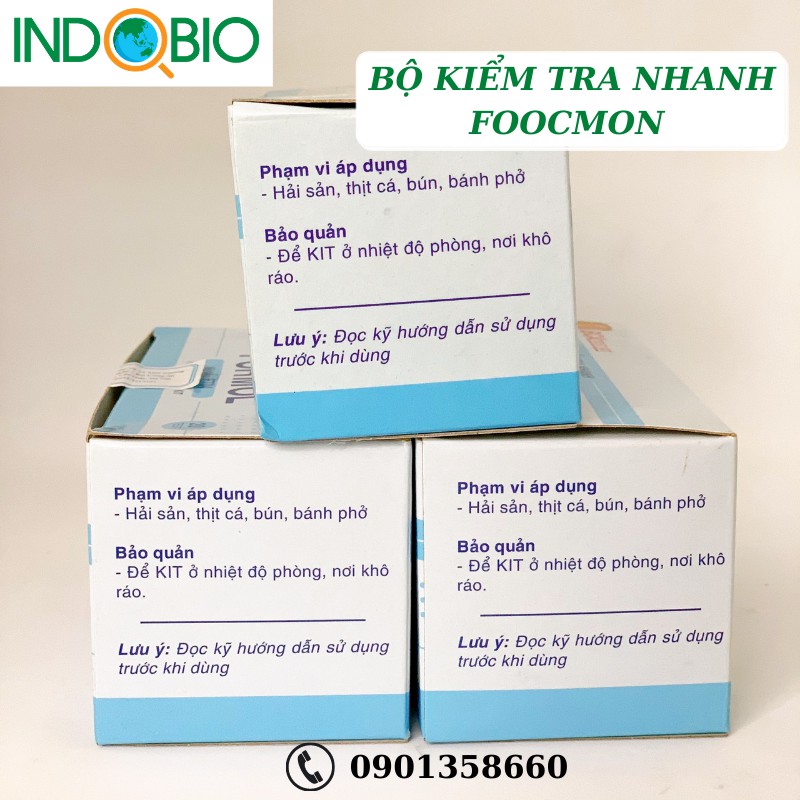 KIT KIỂM TRA NHANH FOOCMON  FT04 BCA - VIỆT NAM
