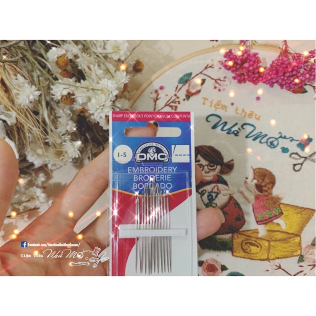Set kim thêu DMC cao cấp chính hãng của Pháp