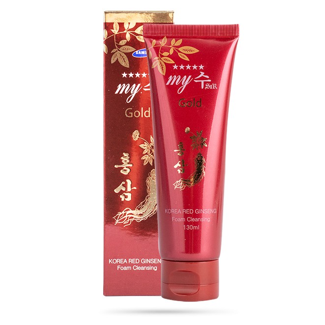 Sữa rửa mặt sâm đỏ Hàn Quốc – korea red ginseng 130ml