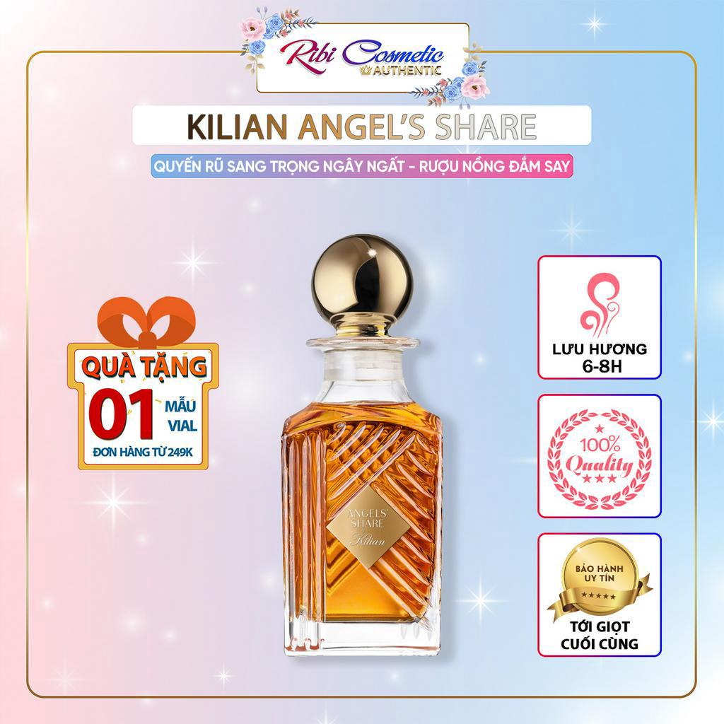 Nước Hoa Kilian Angel's Share Nước Hoa Unisex Cao Cấp Chính Hãng Ribicosmetics
