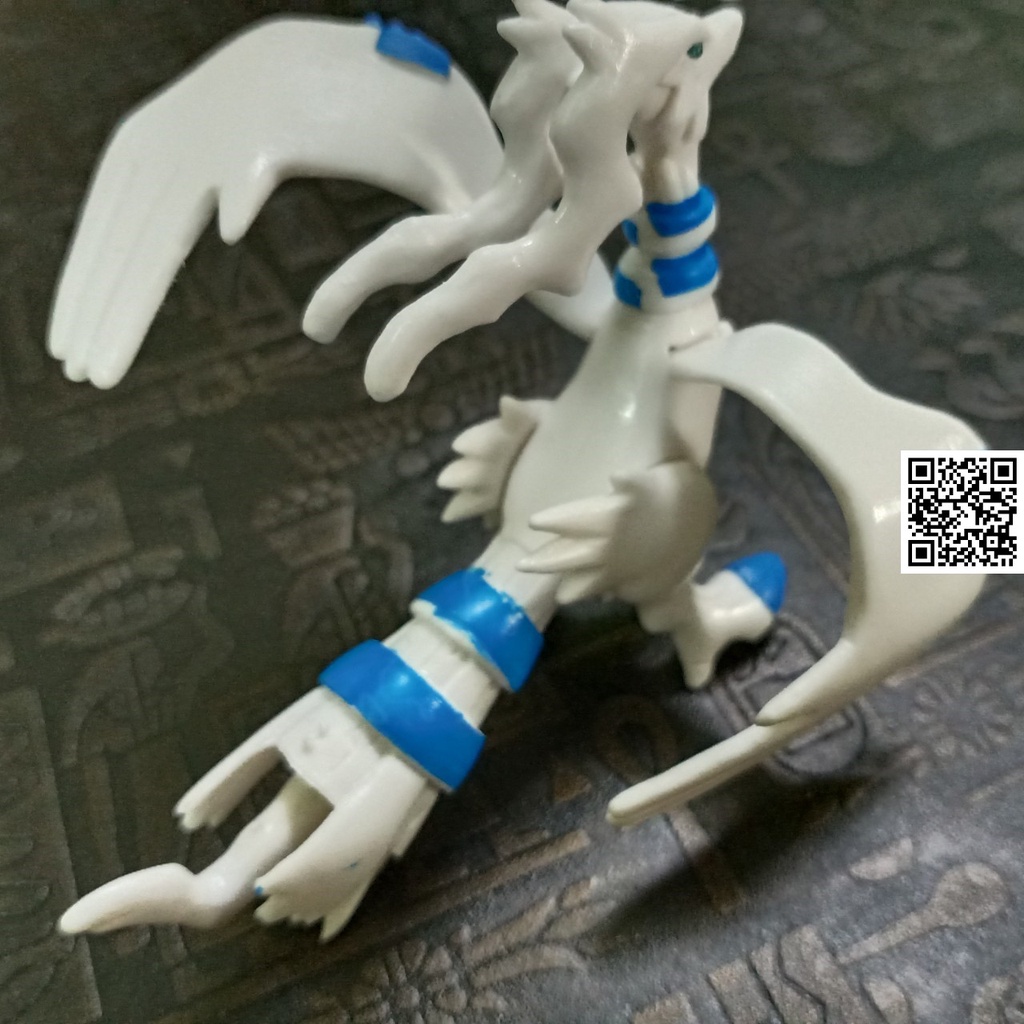 Mô hình Reshiram huyền thoại hoả tiển trắng anime Pokemon bửu bối thần kỳ 1700 643 2
