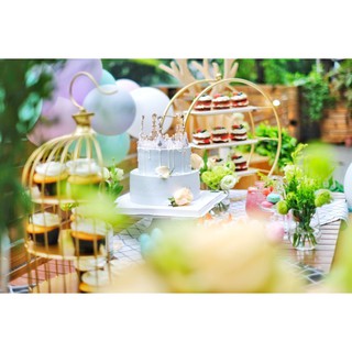 Kệ đựng bánh lồng chim và tròn