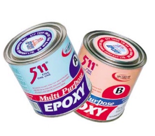(Cặp 0,7kg) Keo dán đặc biệt EPOXY MULTI PURPOSE 511