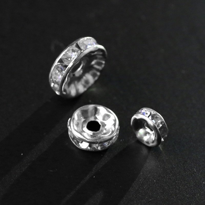 Bộ Hạt Xỏ Vòng Tay / Vòng cổ Thủ Công DIY Bằng Hợp Kim Dành Cho Bé Gái