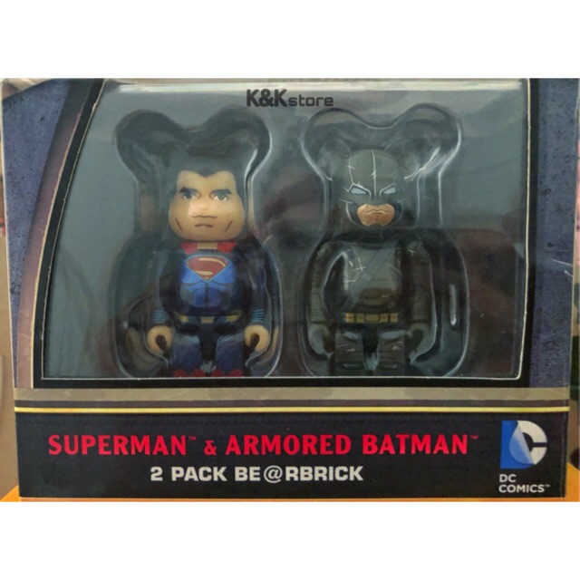 Bearbrick Batman vs Superman