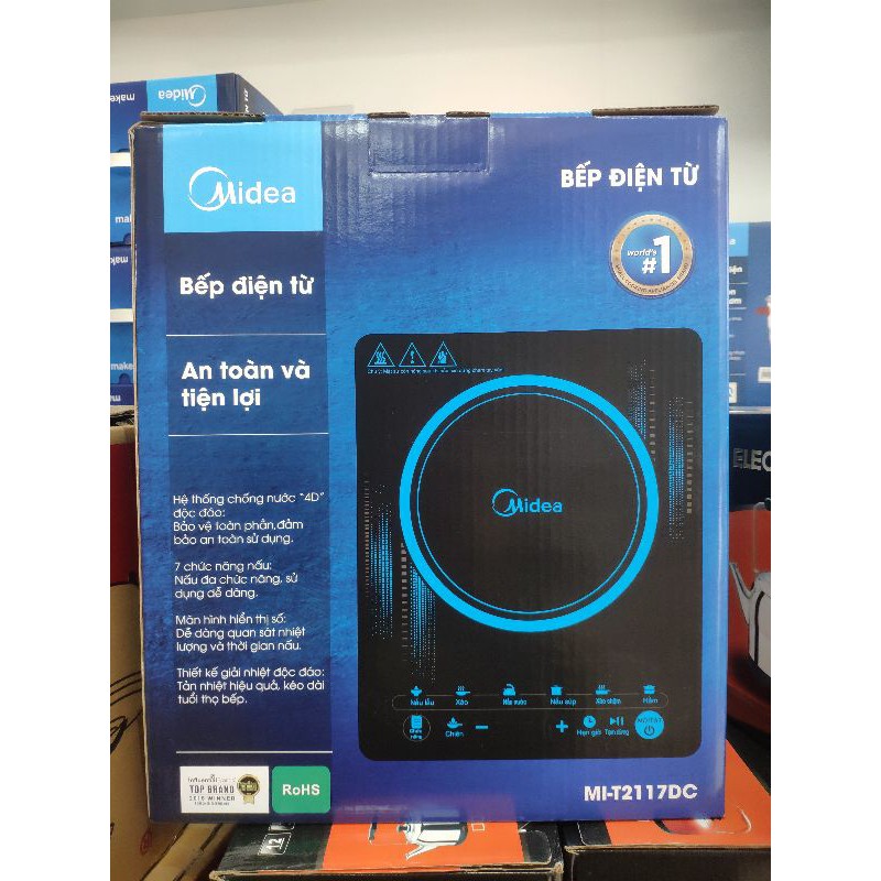 Bếp Điện Từ Midea MI-T2117DC