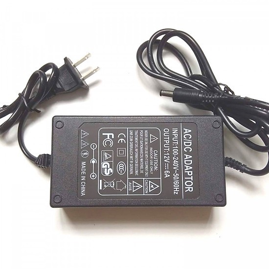 Nguồn 12V 6A - Adapter 12V 6A