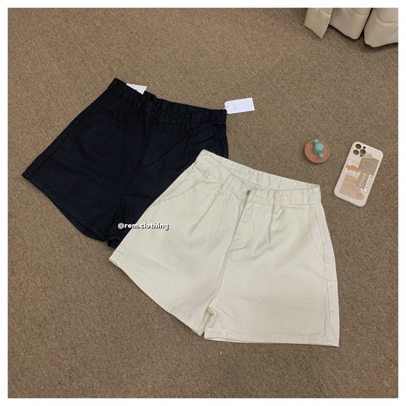 Quần short jean basic (ẢNH THẬT)