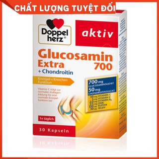 [Hàng chuẩn] Viên uống Doppelherz Glucosamin 700 Extra