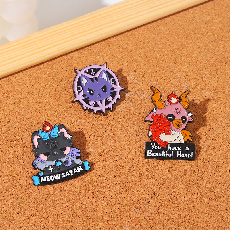 Huy Hiệu Cài Áo Hình Động Vật Dễ Thương