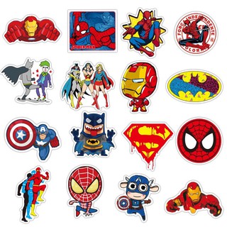 Set 50 sticker PVC Marvel