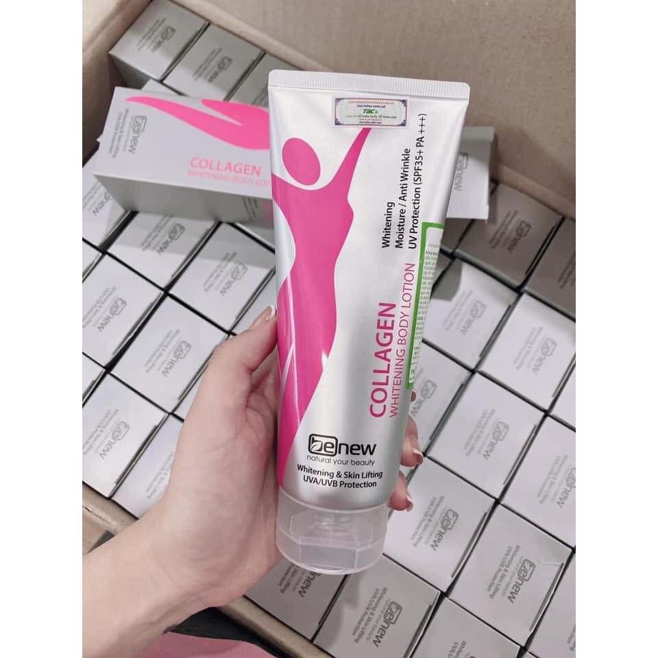 Kem dưỡng trắng da Toàn thân & Nâng cơ Benew Body Collagen Whitening 200ml | BigBuy360 - bigbuy360.vn