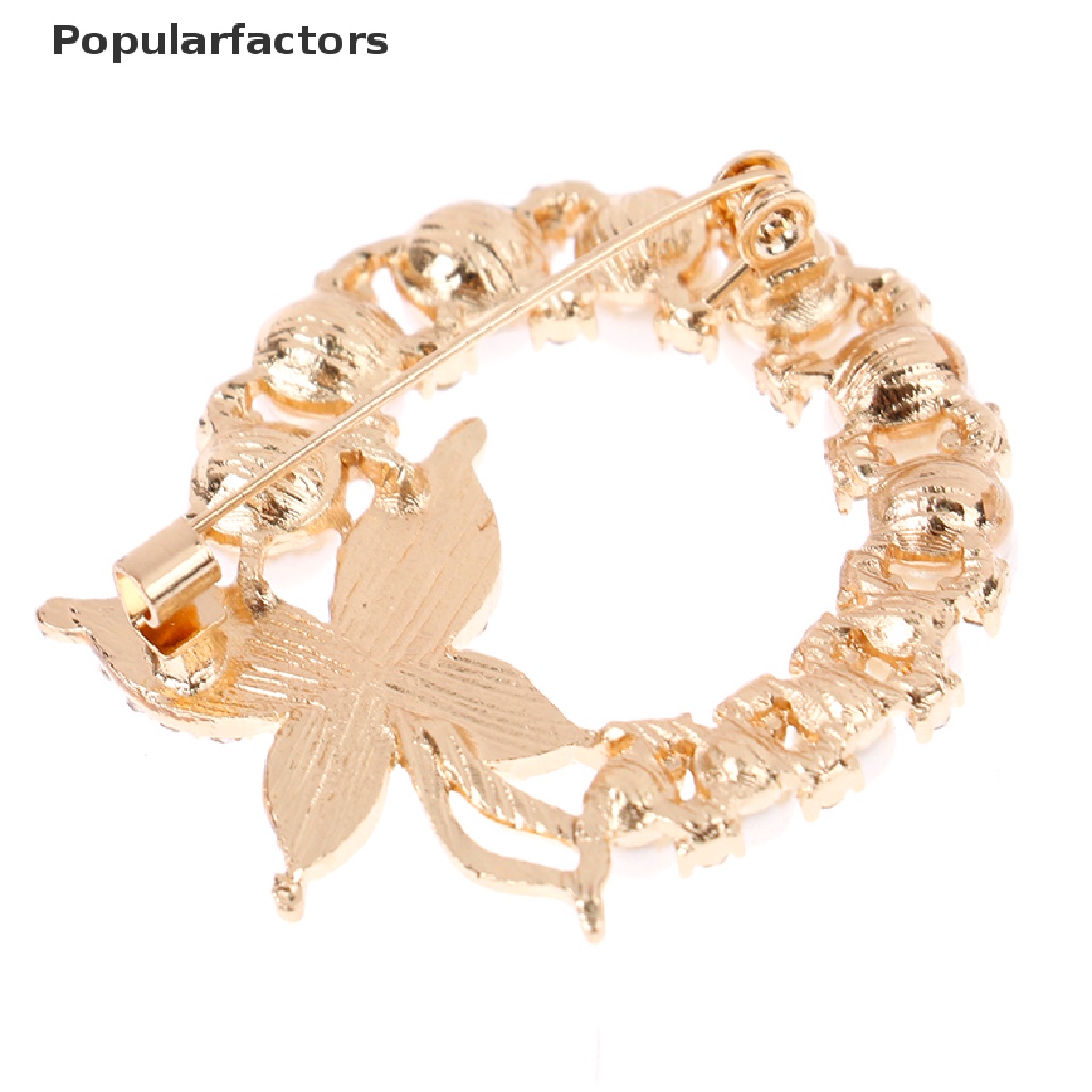 Hoa Tai Hình Bướm Đính Ngọc Trai Nhân Tạo Thời Trang