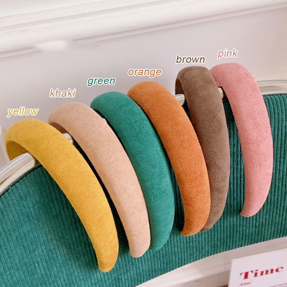 Băng Đô Cài Tóc Dày Bản Rộng Thời Trang Mùa Đông Xinh Xắn Kat1