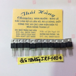 Đèn trường IRF 1404 giá cho 5 chiếc