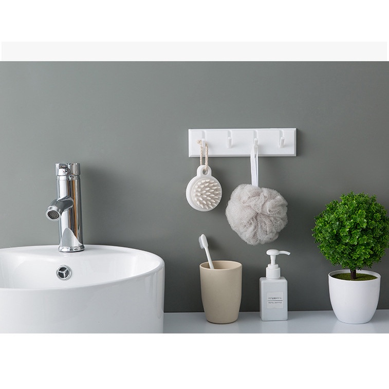 Móc Treo Đồ Dán Tường Đa Năng Tiện Lợi