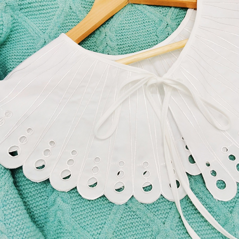 Khăn Choàng Cổ Rỗng Buộc Nơ Có Thể Tháo Rời Cho Nữ