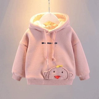 Áo hoodie nỉ bông cho bé mặc thu đông (10-34kg)