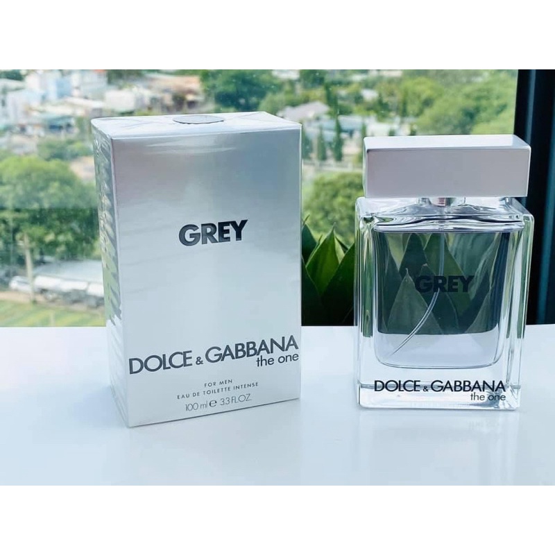 Nước hoa nam D&amp;G -* DOLCE &amp;GABBANA THE ONE GREY FOR MEN EDT INTENSE 100ml🇺🇸🇺🇸🇺🇸