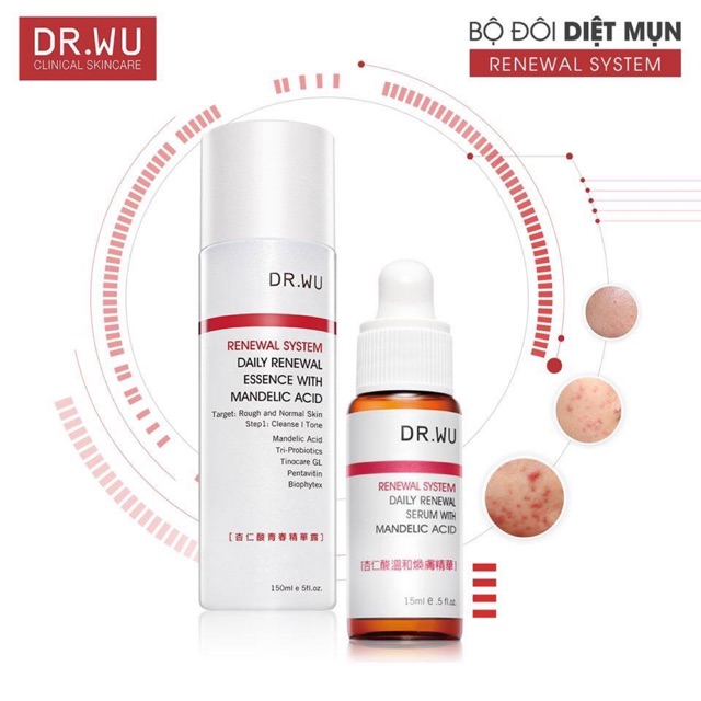 SẢN PHẨM DR WU MANDELIC ACID