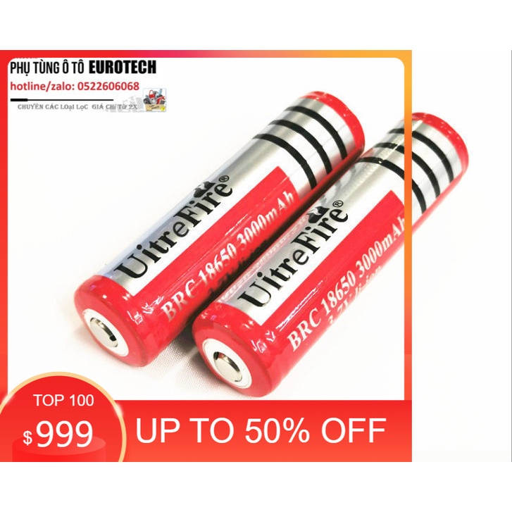 1 viên PIN 18650 💙Pin lithium🍁9900 mah lắp quạt, đèn , pin , sạc dự phòng