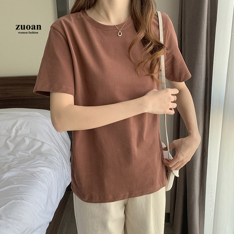 Áo thun nữ SUXI ngắn tay thời trang với nhiều màu tuỳ chọn