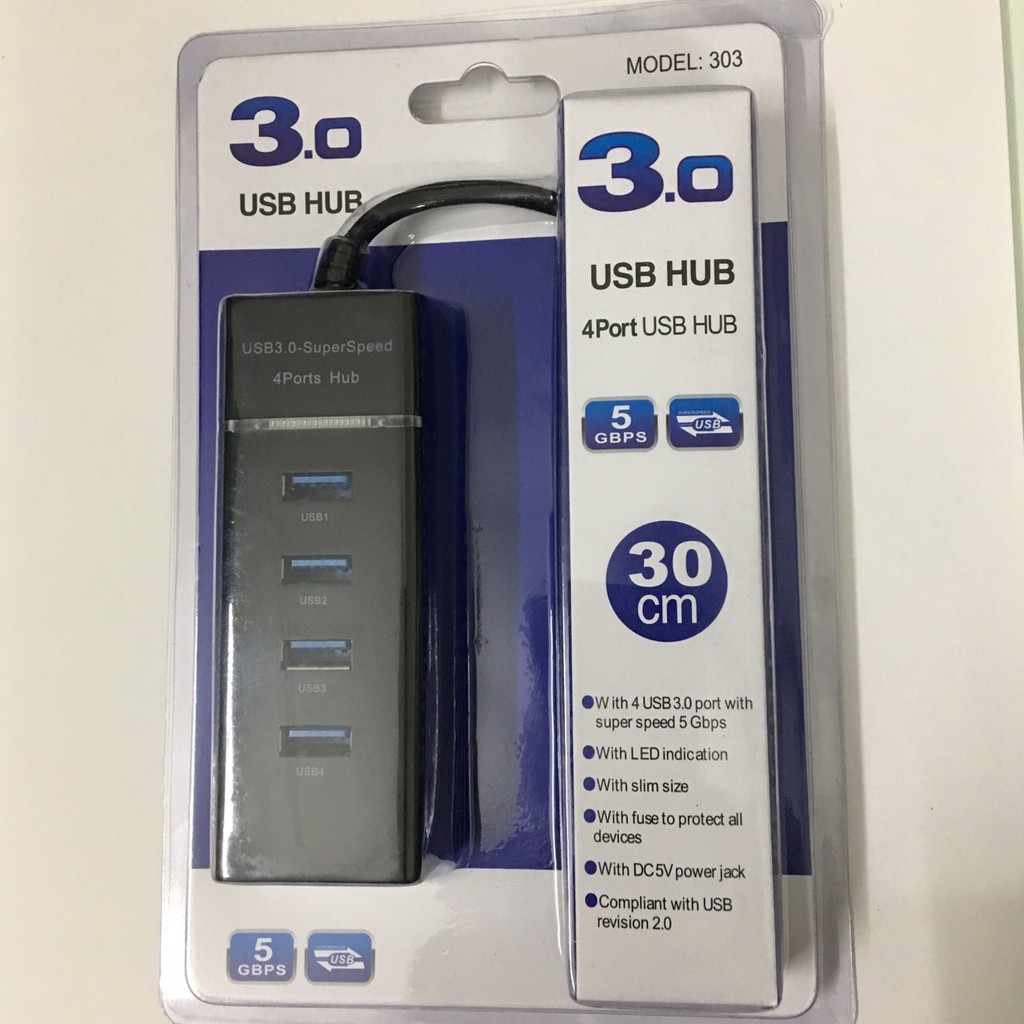 HUB USB 3.0 4 PORT TỐC ĐỘ CAO