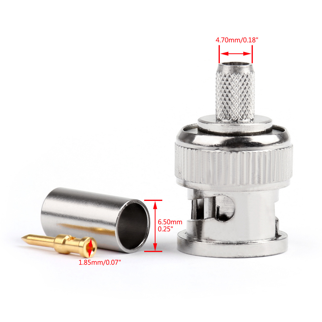 Set 10 Đầu Nối Dây Cáp Đồng Trục Rg58 Rg142 Rg400 Lmr195 Chuyên Dụng | BigBuy360 - bigbuy360.vn